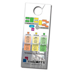 Plastic Door Hanger - 4x10 Laminated with Slit - 30 pt