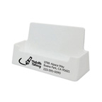 Horizontal Business Card holder - White