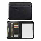 Millennium Leather Zippered Padfolio