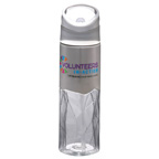 Geometric BPA Free Tritan Sport Bottle 28 Oz