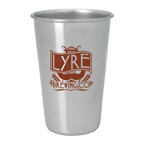 Stainless Pint Glass - 16 oz.