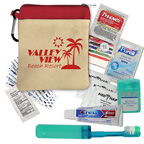 Premium Canvas Travel Tote Kit -