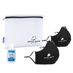 Reusable Face Mask and Hand Sanitizer Kit