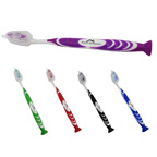 Stand Up Suction Toothbrush With Tongue Scraper