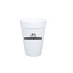 Custom 12 OZ Foam Cups White