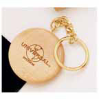 Natural Wood Key Tag