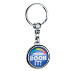 Die Cast Metal Domed Key Tag