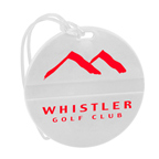 Round Golf Bag Tag