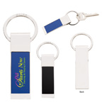 Two Tone Rectangle Key Tag