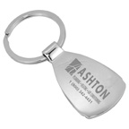 Droplet Economy Laser Engraved Metal Keyholder