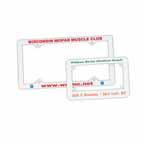 Motorcycle License Plate Frame