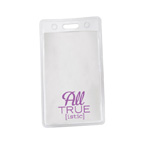 Clear Vertical Vinyl Pouch