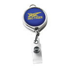 Chrome Retractable Badge Reel Holder