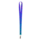 3/4 inch Full Color Dye-Sublimated Lanyard