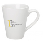 14oz. Medium Cafe Mug - White