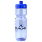 All American Translucent 22 Ounce Bike Bottle