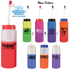 32 oz. Mood Sports Bottle with Flexible Straw - BPA Free