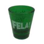 Green Shot Glass