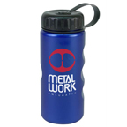 22 oz. Metalike Bottle with Tethered Lid