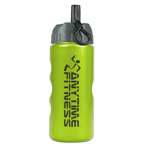 22 oz. Metalike Bottle with Flip Straw Lid