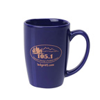 14 oz. Cobalt Blue Ceramic Mug