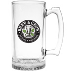 25 Ounce Glass Beer Tankard