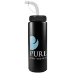 32 oz. Sports Bottle With Straw