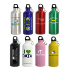 22 Oz Aluminum Bottle W/ Carabiner