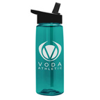 26 oz Tritan Flair Bottle with Flip Straw Lid