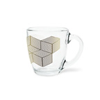 Curved Glass Decal Mug