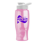 Poly-Pure - 27 oz. Bottle - Drink-Thru Lid