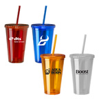 16 oz Insulated Acrylic Tumbler