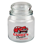 16 Ounce Glass Apothecary Style Jar