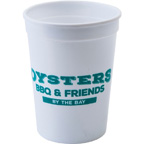 12 oz. Smooth Plastic Stadium Cup