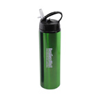 24 oz Water Bottle withFlip top Sport Lid