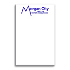 Paper Note Pad 3 1/2 x 5 1/2, 25 pages, w/ magnet