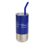 Oxford 16 oz Tumbler with Straw