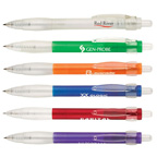 Translucent Barel Ballpoint Click Pen