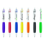 Click Action Metal Grip Pen