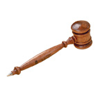 Novelty 5 Inch Gavel Pen