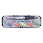 Tri-Color Pen and Highlighter Set