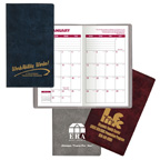 Executive Vinyl Monthly Pocket Planner