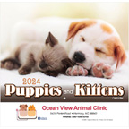 Puppies & Kittens Wall Calendar