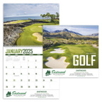 Golf Deluxe 16 Month Calendar