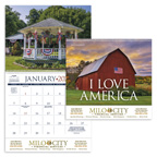 I Love America Wall Calendar