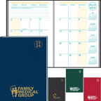 Academic Desk Monthly Planner With Morocco Cover