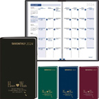 Vinyl Jacket Monthly Pocket Planner