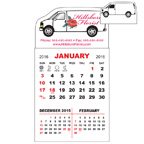 3 X 5.5 Adhesive or Magnet Calendar Pad - Van