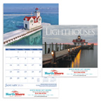 Lighthouses Wall Calendar