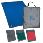 Reversible Fleece/Nylon Blanket With Carry Case